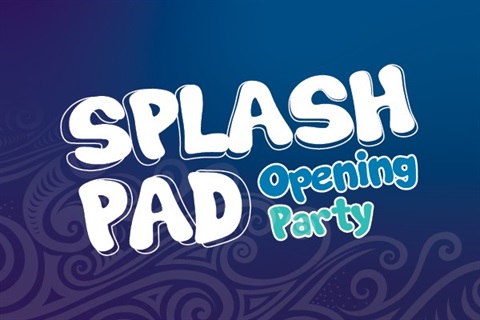 Splash pad opening party